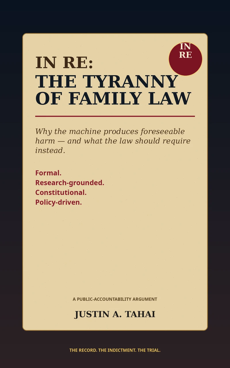 IN RE: The Tyranny of Family Law cover