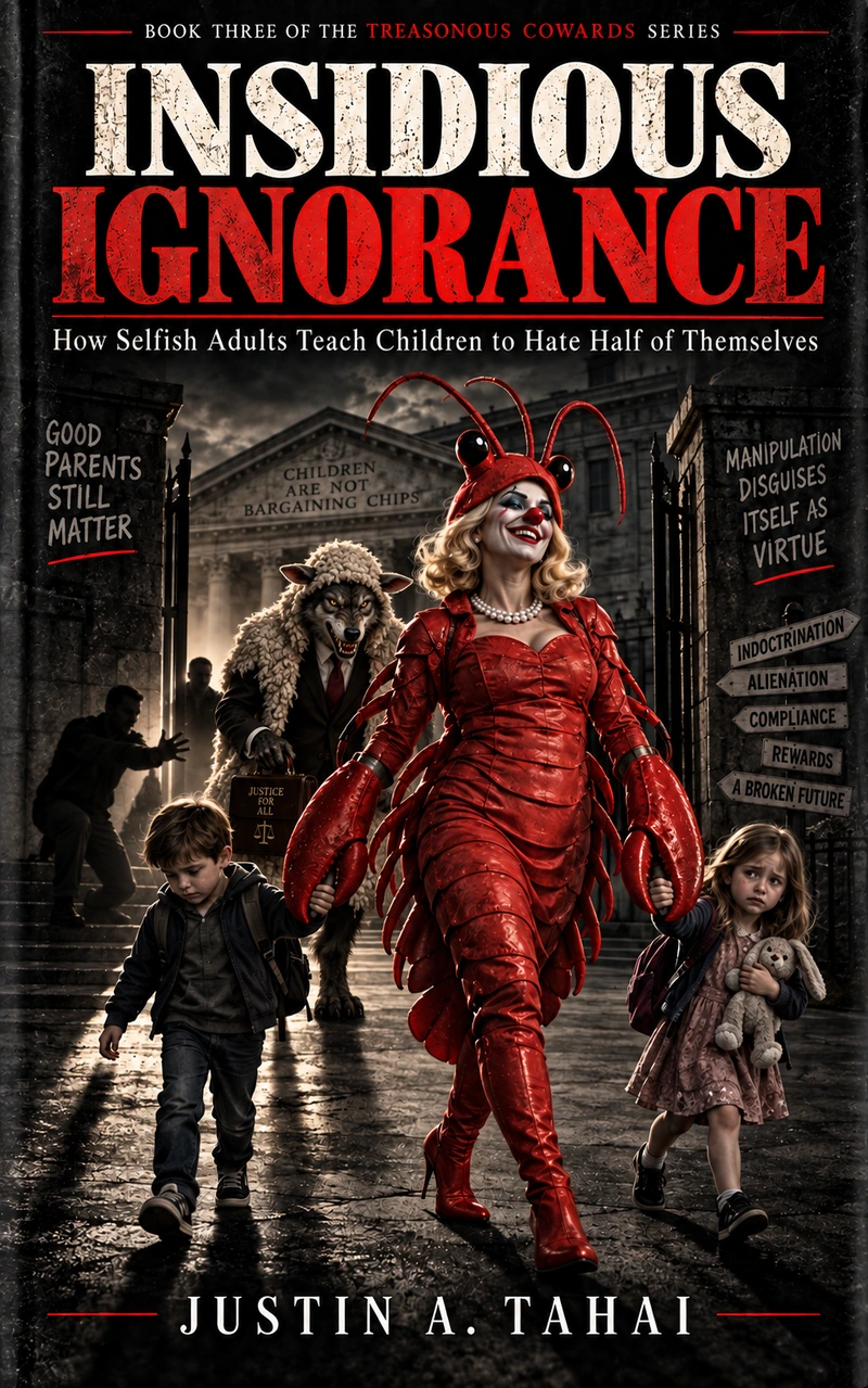 Insidious Ignorance — Book Three of TREASONOUS COWARDS, by Justin A. Tahai